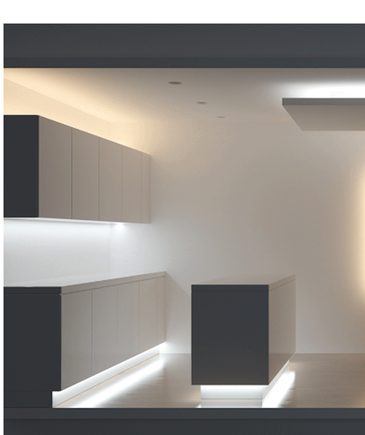 Cabinet Toe Kick Moulding Lighting Profiles